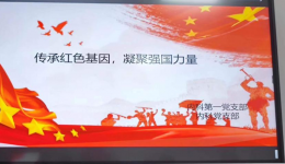 传承红色基因·凝聚强国力量 —内科第一党支部开展庆“七一”主题活动